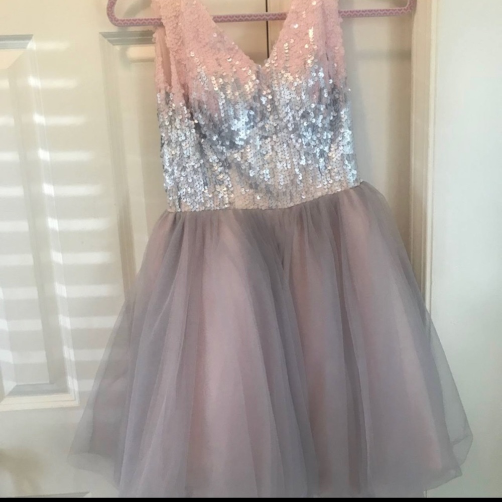 Pink dress!